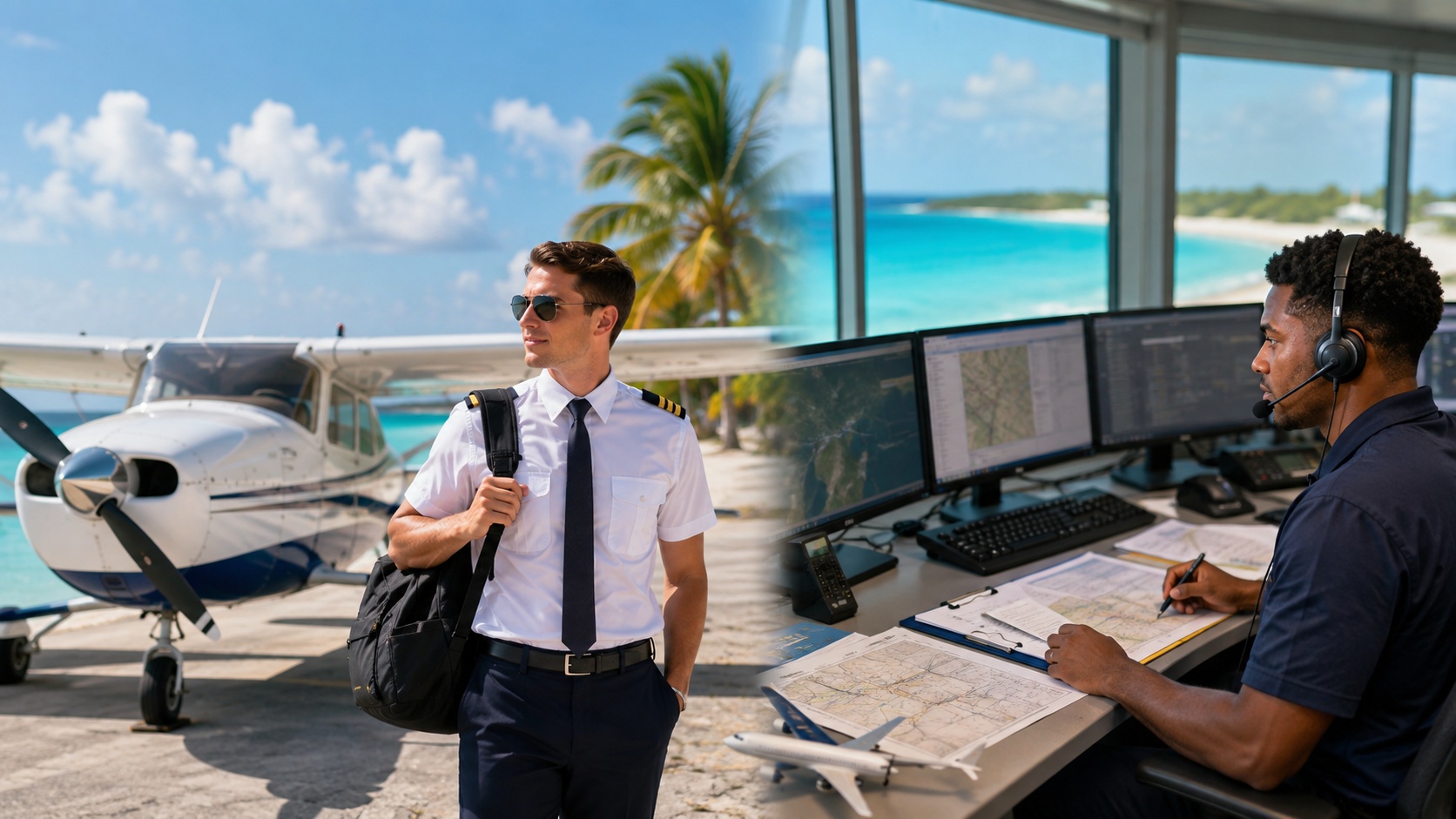 Pilot or Dispatcher? Choosing Aviation Training in the Bahamas